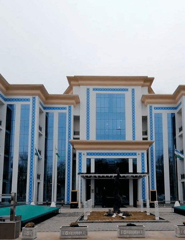 Finishing works at the new Chinobod Plaza sanatorium