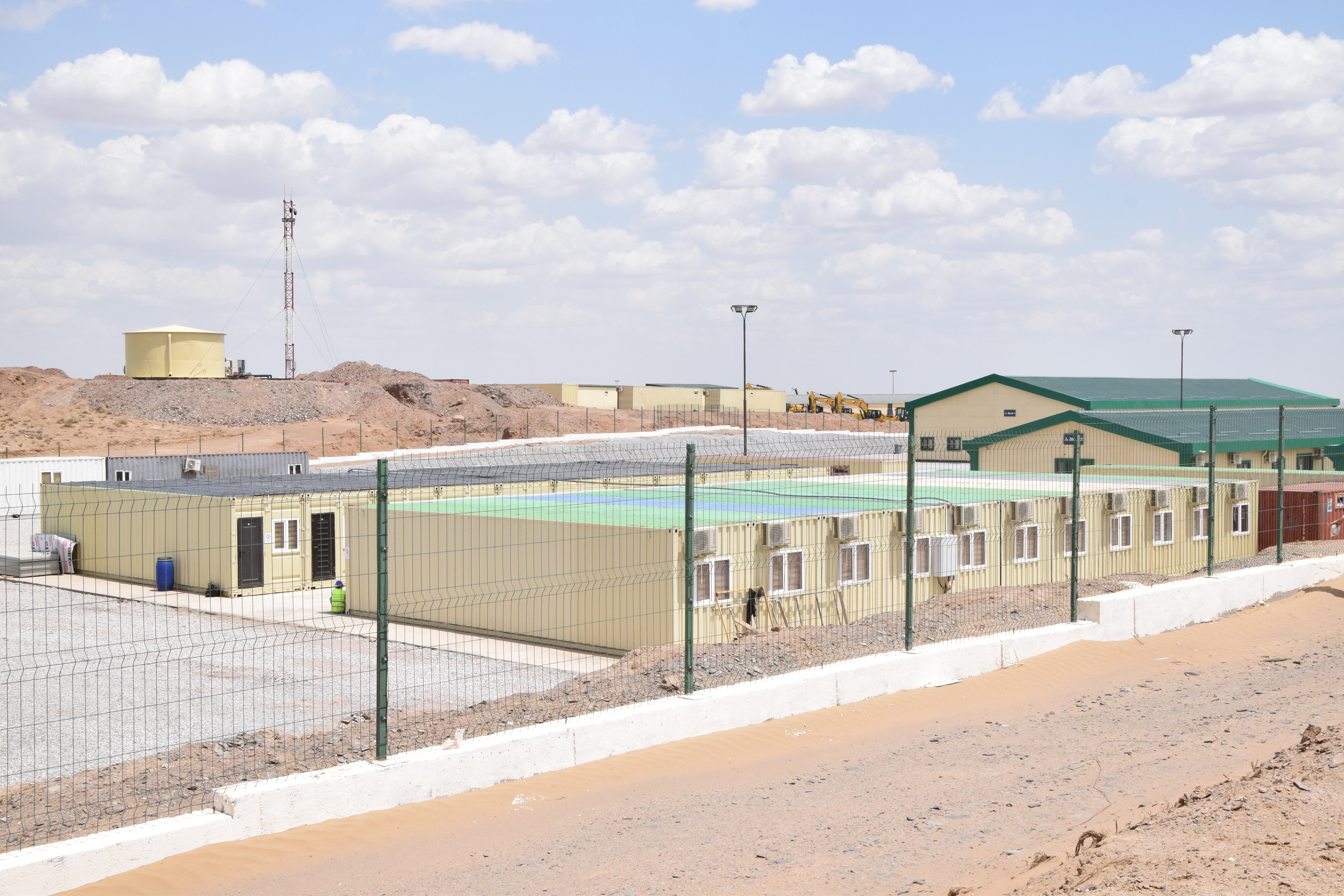 Workers' Camp for Aurum Group 1