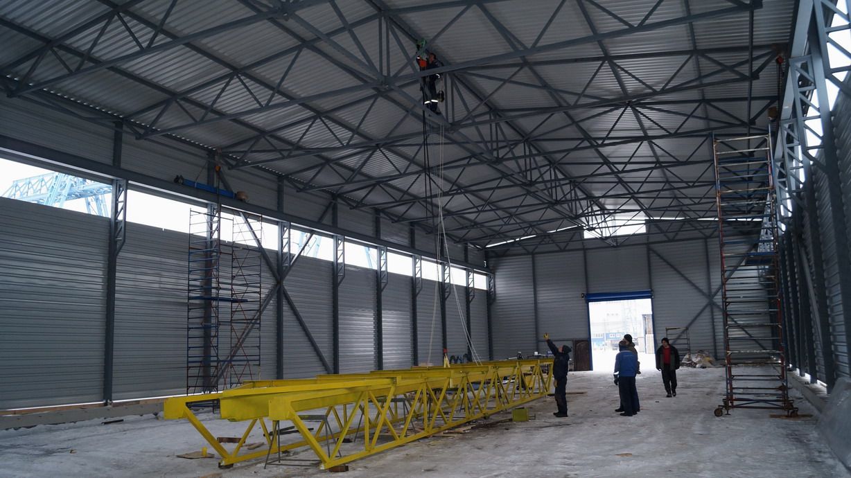 Cost-Effective Warehouse Hangar Built in 25 Days