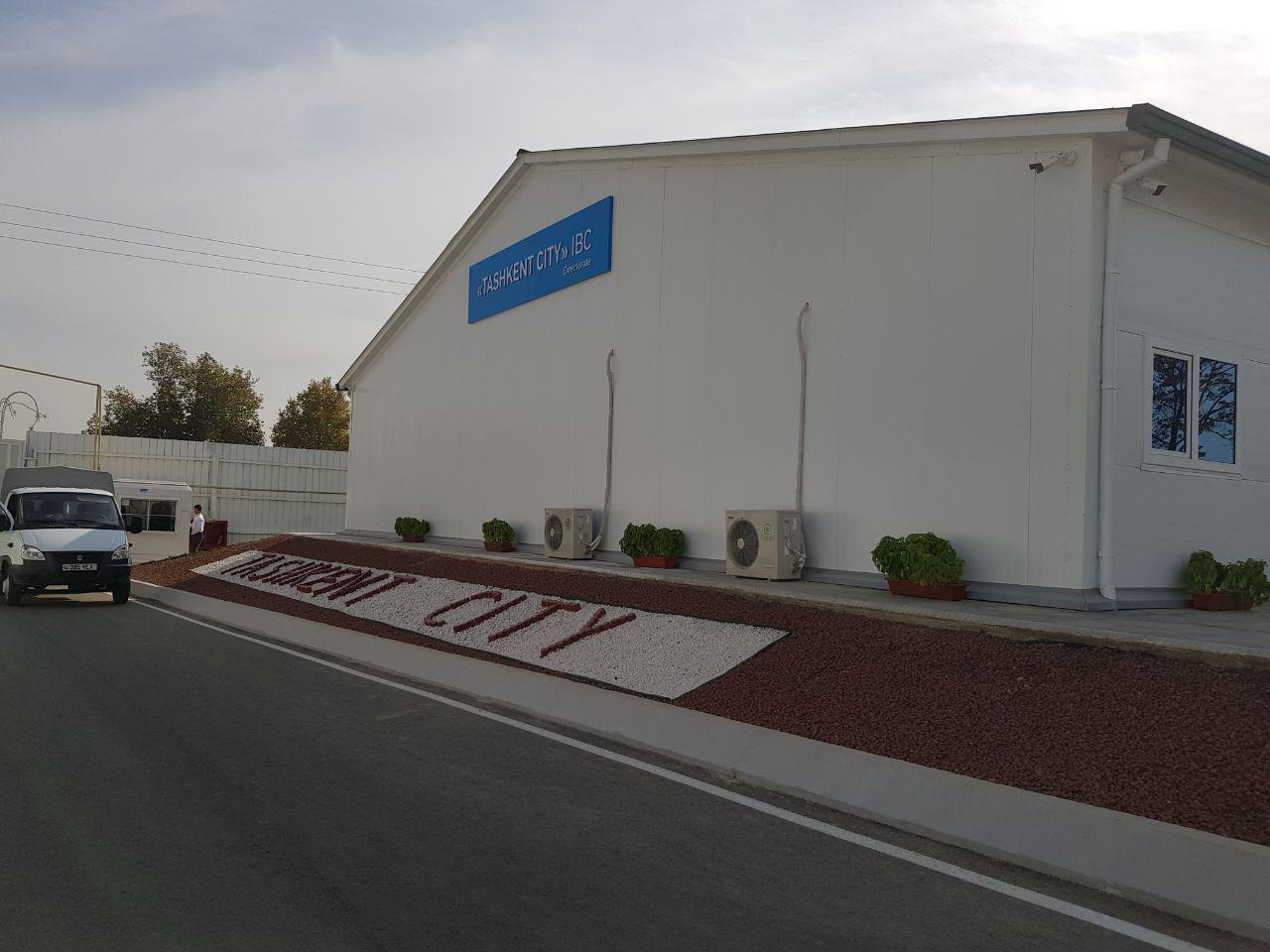 Временный штаб в Tashkent City 1