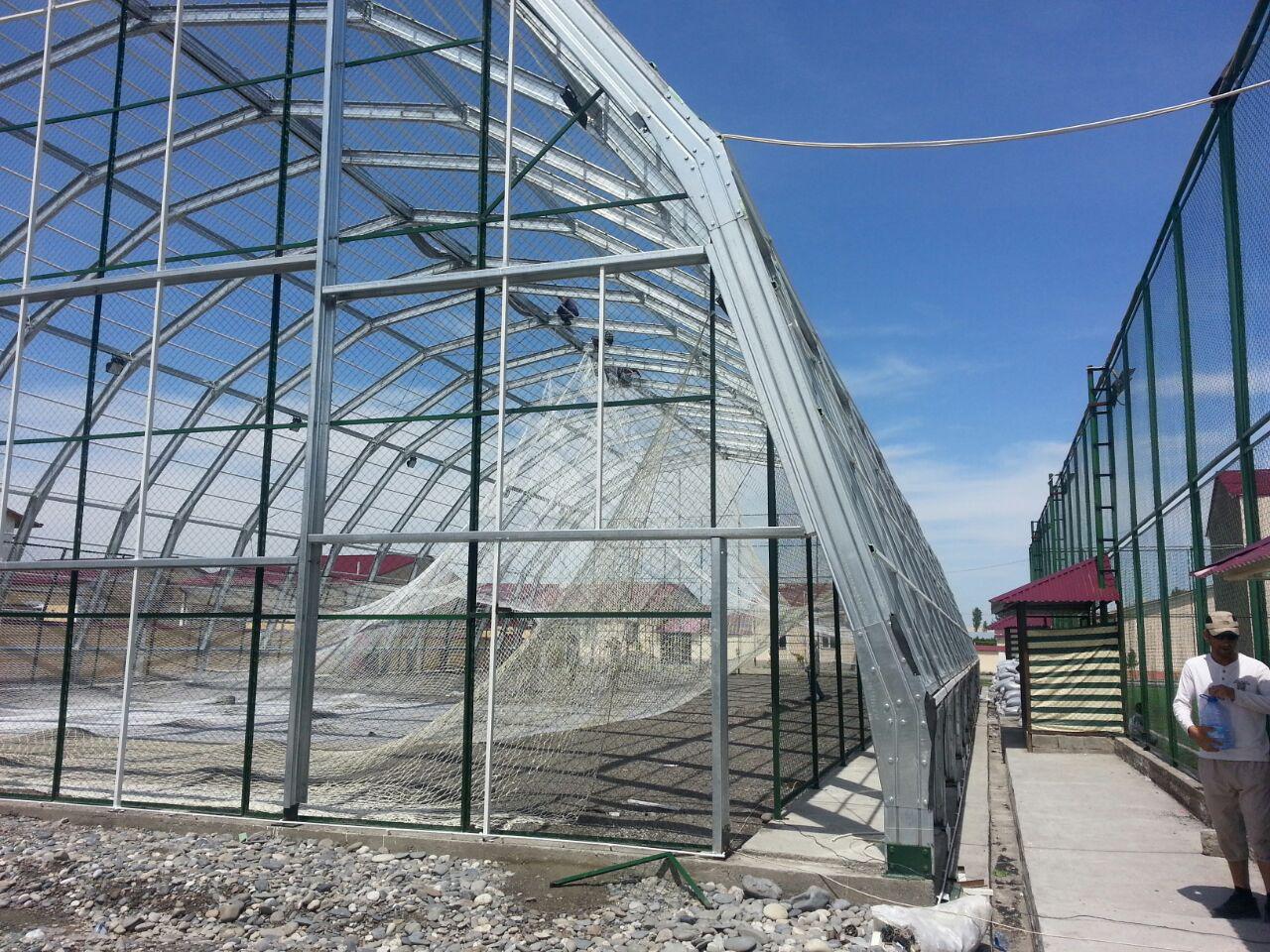 Indoor Football Pitch Construction 2