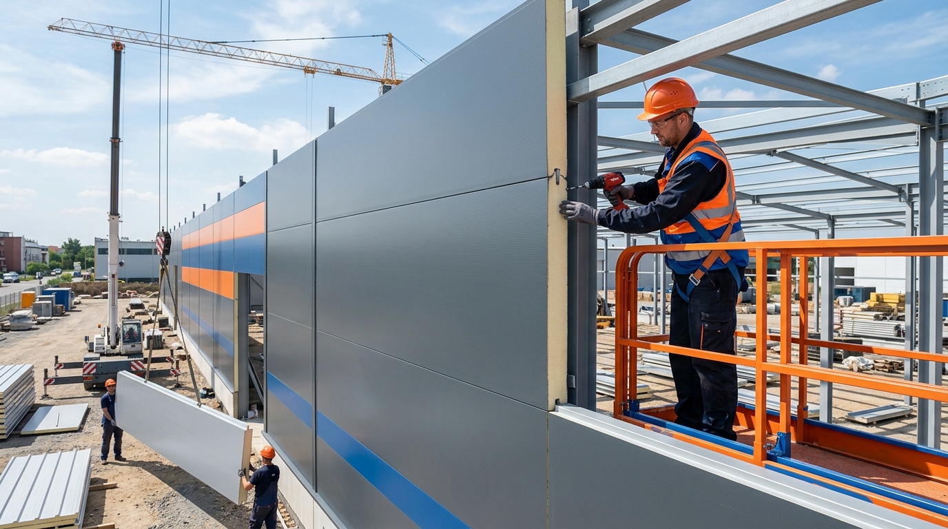3 Key Advantages of Using Sandwich Panels in Construction