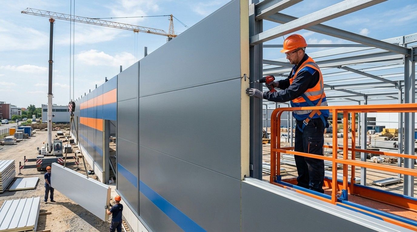3 Key Advantages of Using Sandwich Panels in Construction